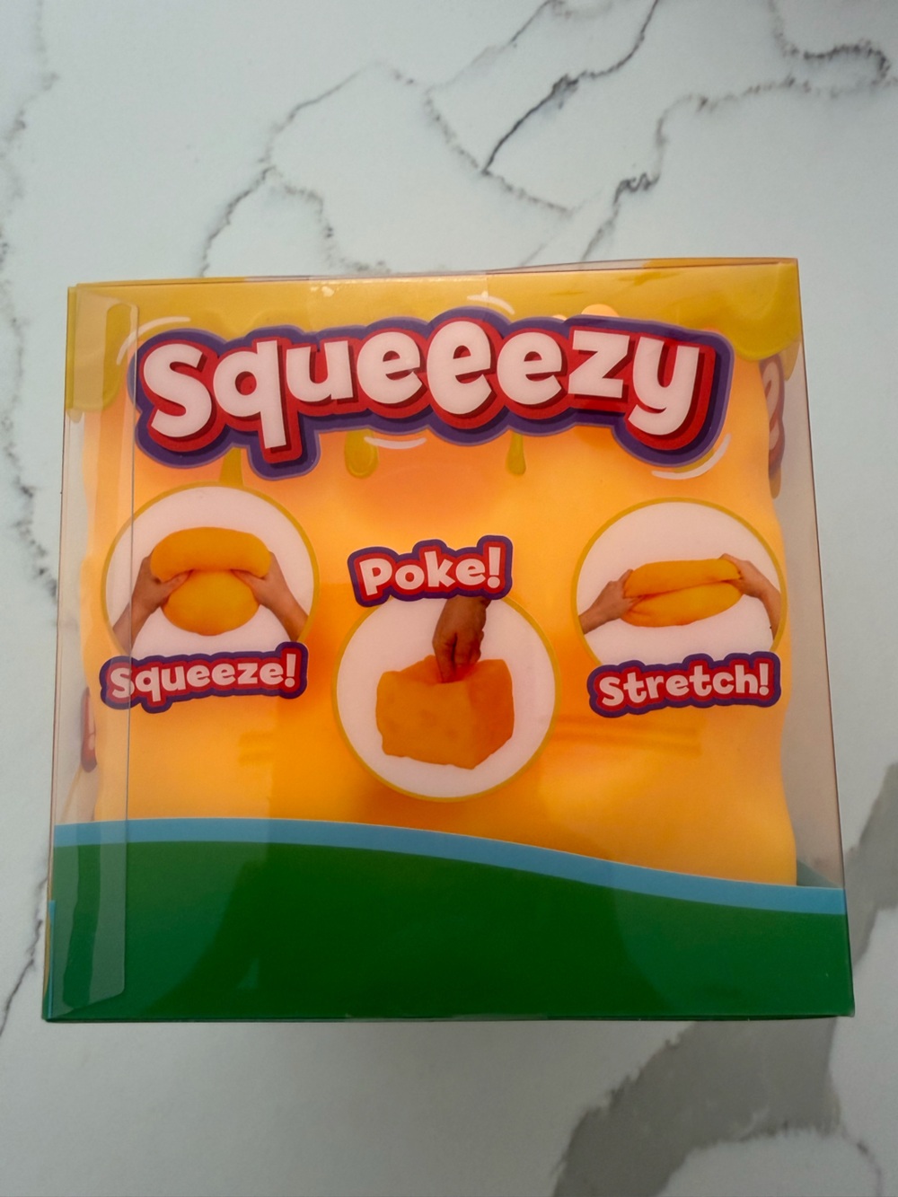 Squeezy Sunny Days Cheese stress toy Viral cheese squeezy Squishy Toy - Picture 3 of 4